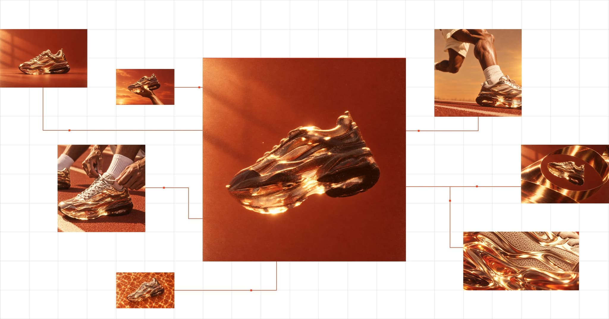 One sneaker shot turned into product images